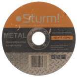 Диск отрезной по металлу STURM 9020-07-125х16
